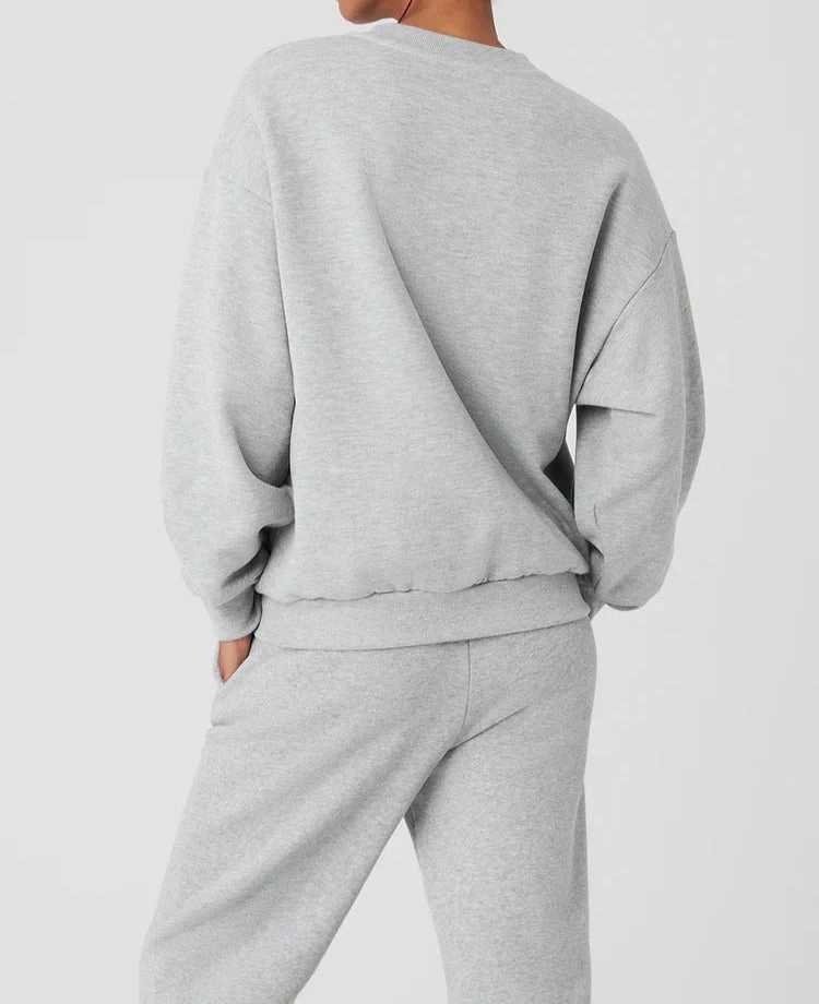 Alo Yoga Accolade Unisex Crew Neck Pullover