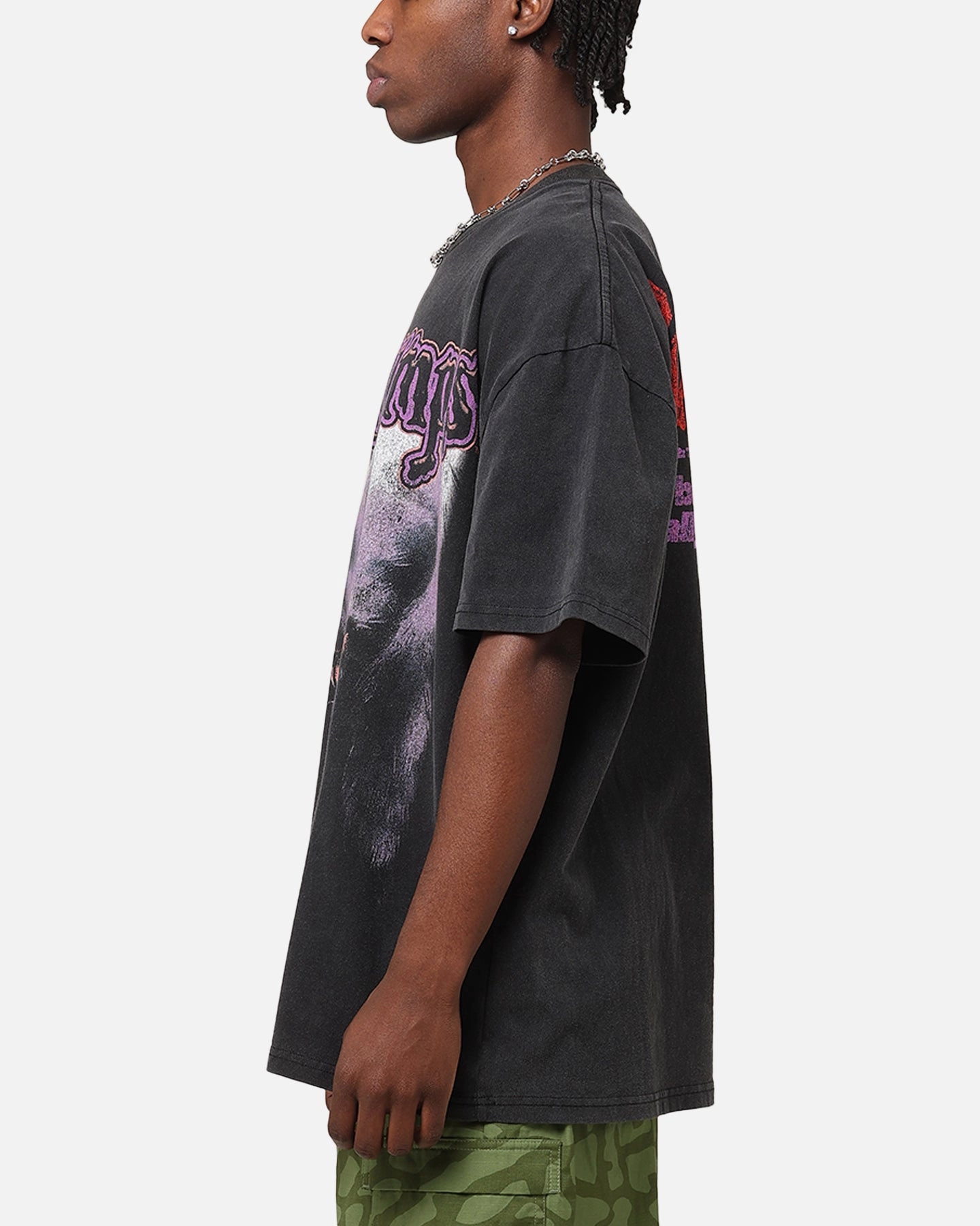 American Thrift X Goosebumps Barking Ghost Heavy T-Shirt Vintage Black