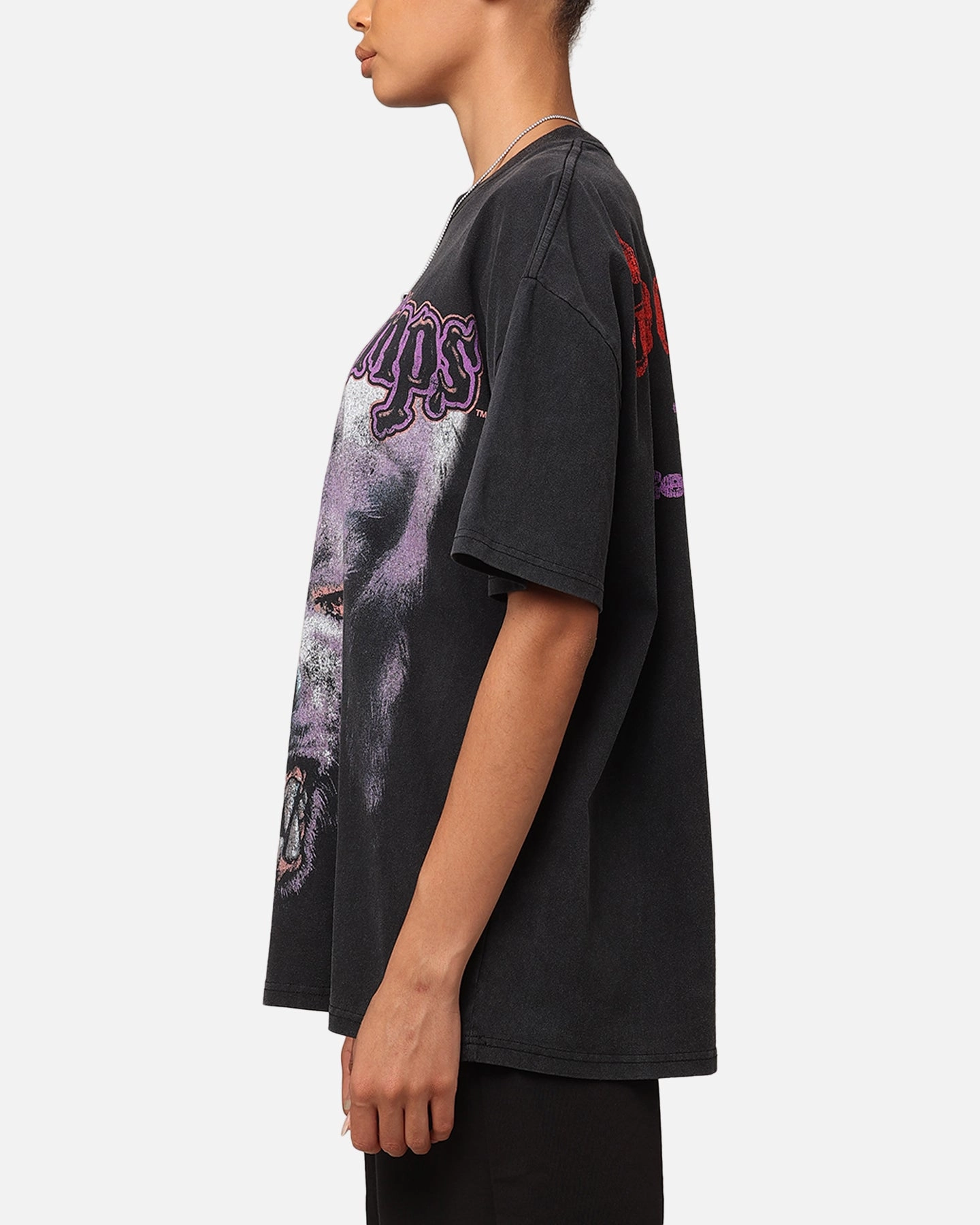 American Thrift X Goosebumps Barking Ghost Heavy T-Shirt Vintage Black