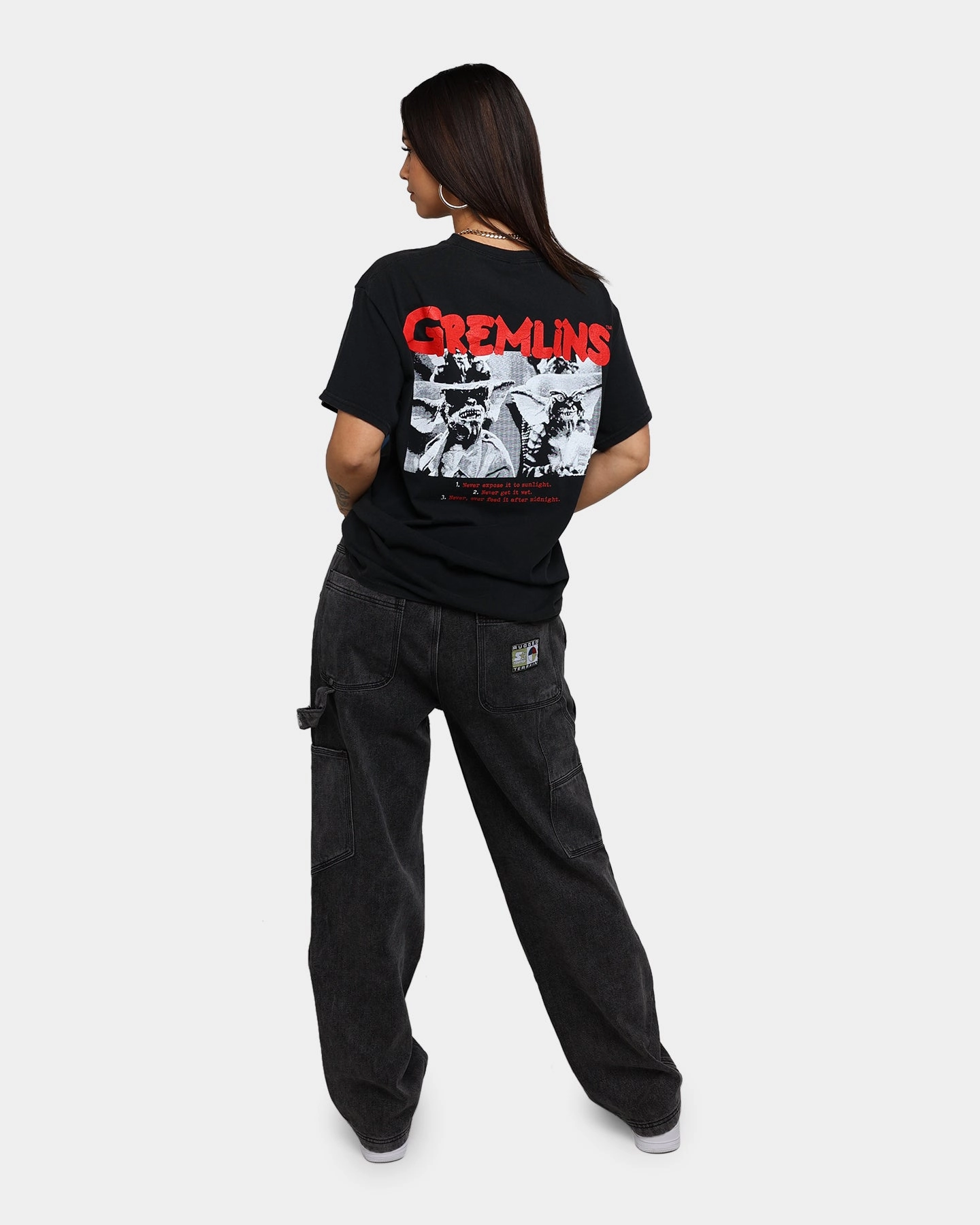 American Thrift X Gremlins Gremlins Vintage T-Shirt Black Wash