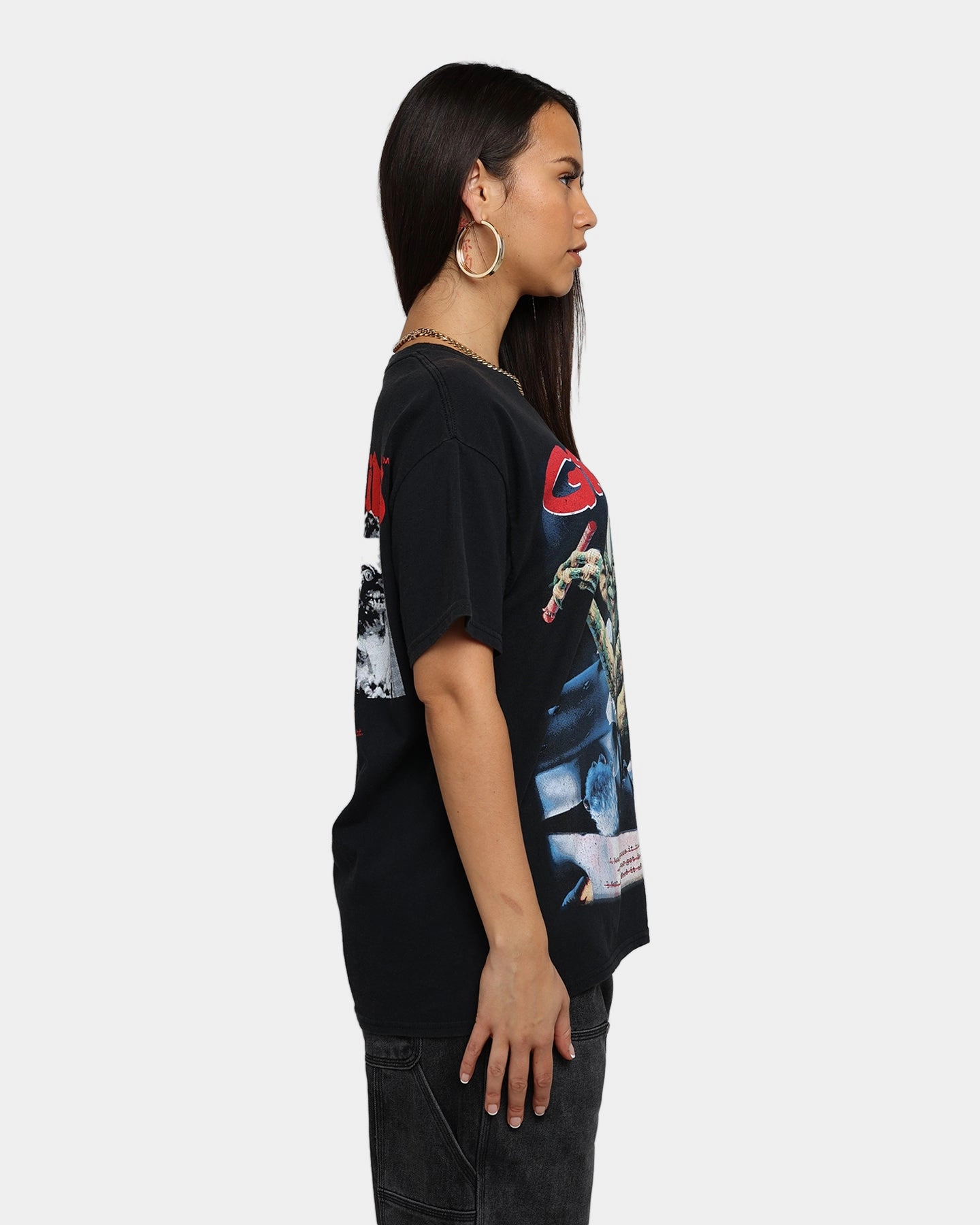 American Thrift X Gremlins Gremlins Vintage T-Shirt Black Wash