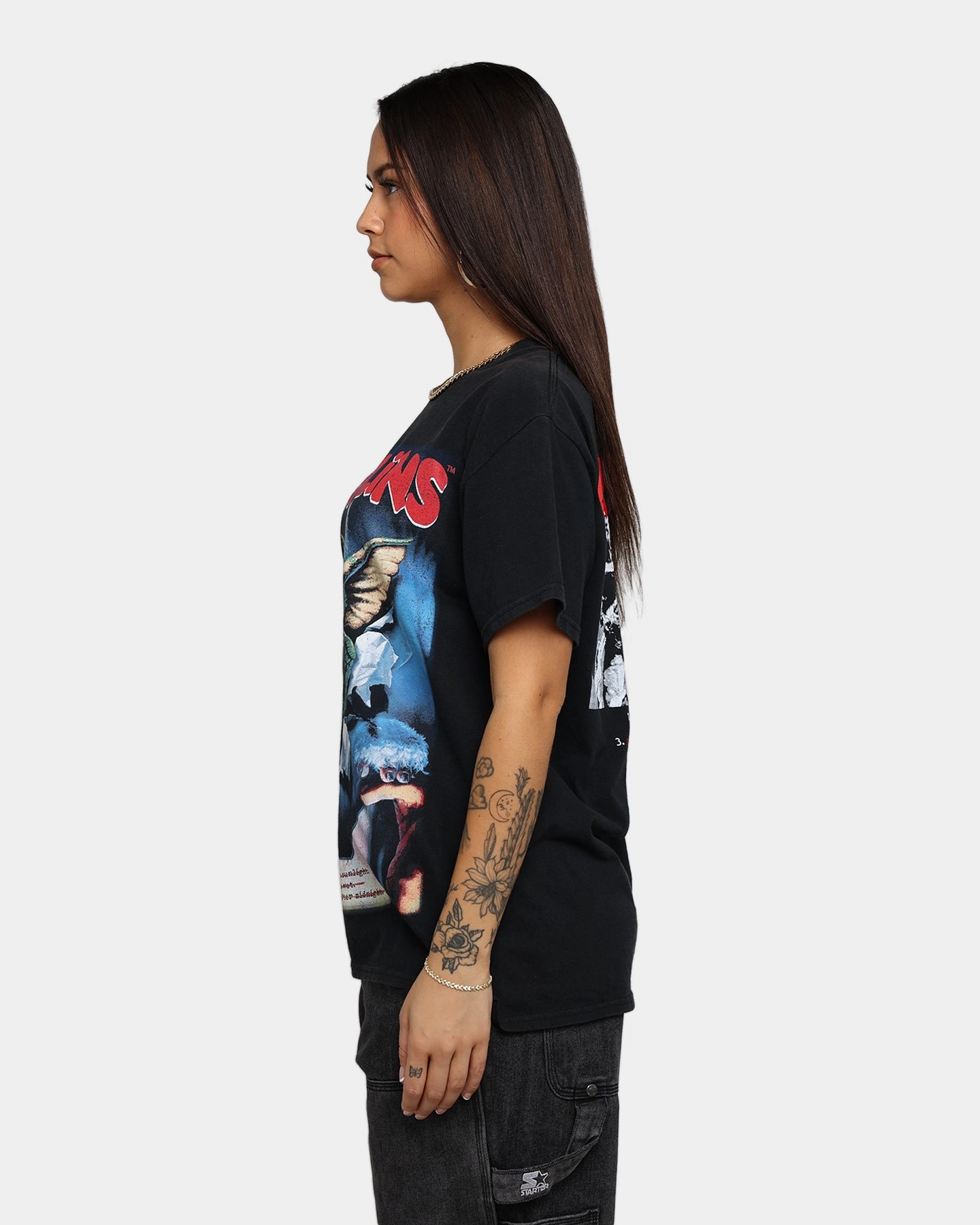 American Thrift X Gremlins Gremlins Vintage T-Shirt Black Wash