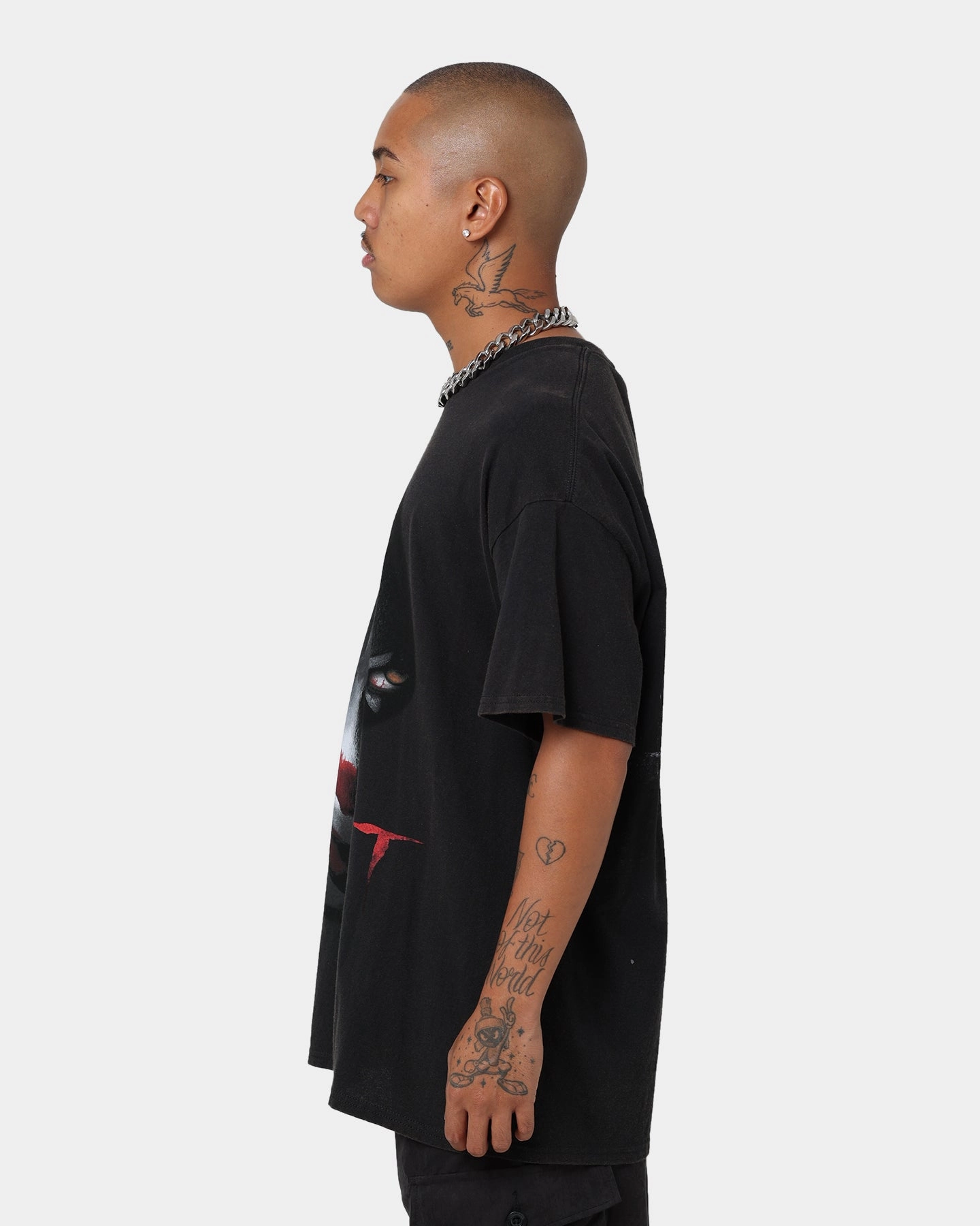 American Thrift X IT IT Movie Vintage T-Shirt Black Wash