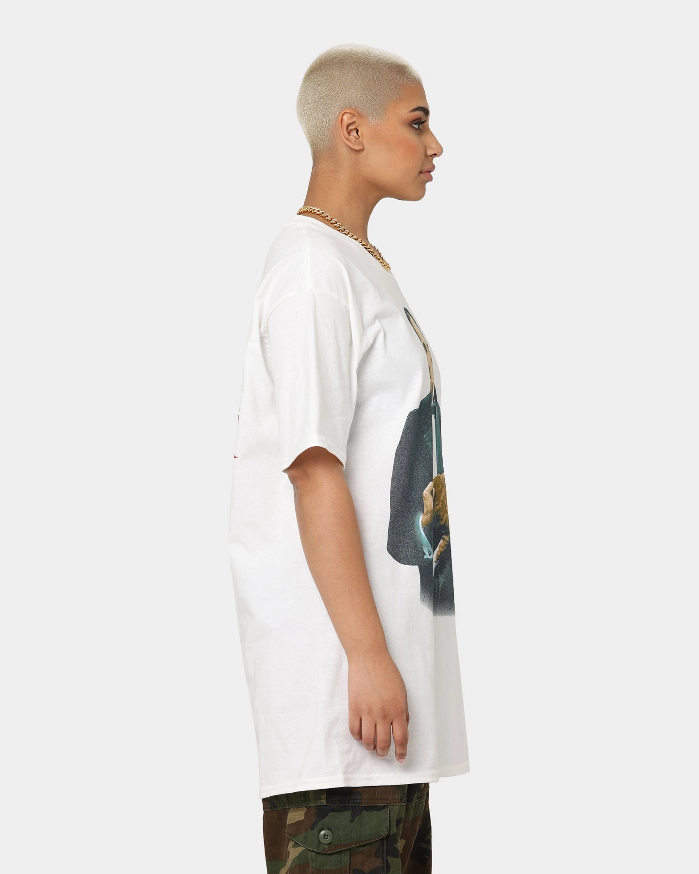 American Thrift X The Godfather The Godfather Cat T-Shirt White