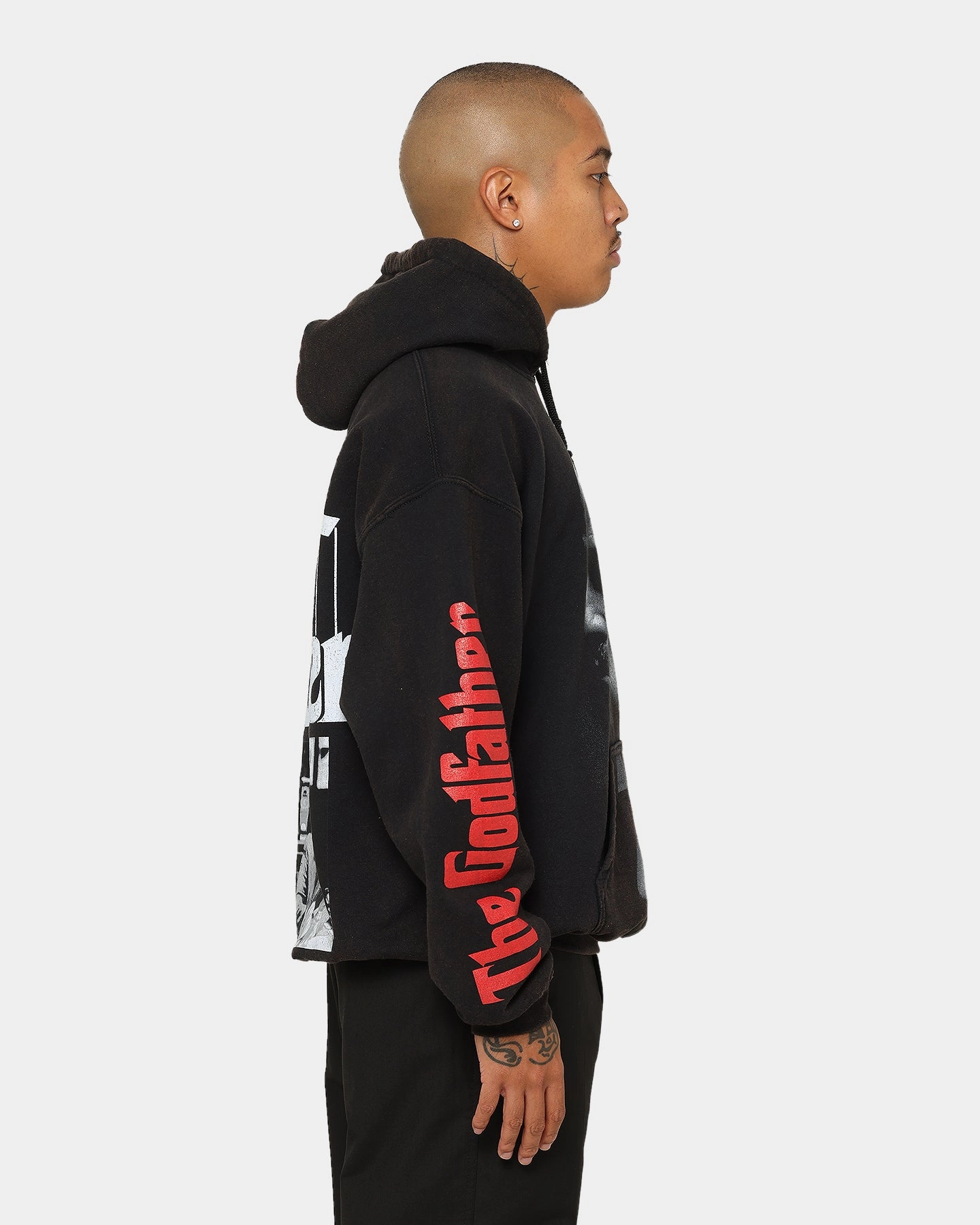 American Thrift X The Godfather The Godfather Vintage Hoodie Black Wash