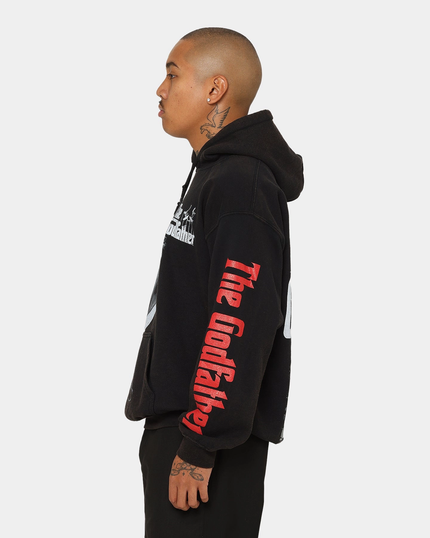 American Thrift X The Godfather The Godfather Vintage Hoodie Black Wash