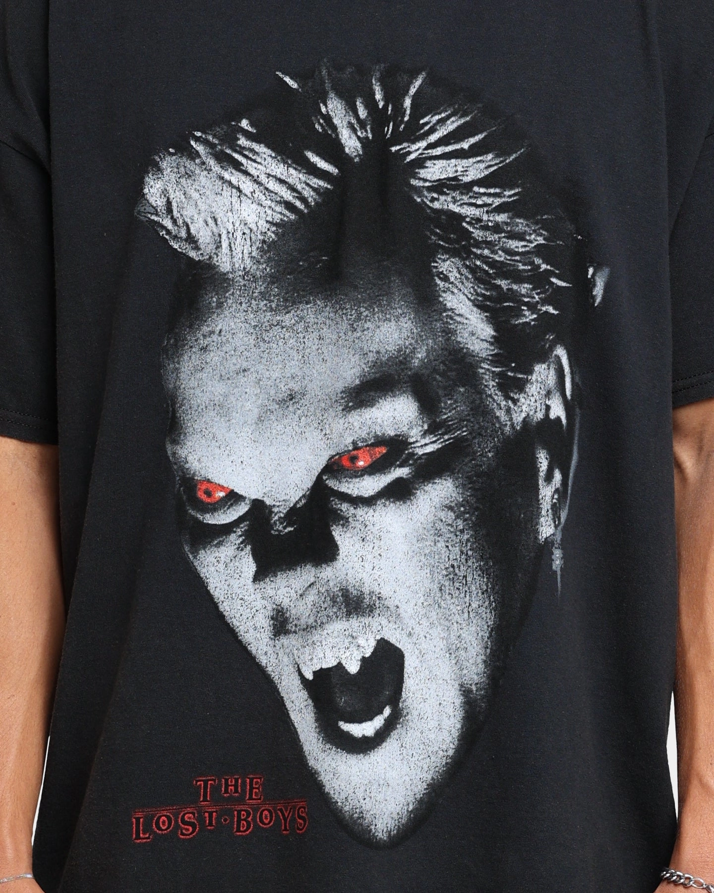 American Thrift X The Lost Boys Lost Boys Premium Vintage T-Shirt Black Wash