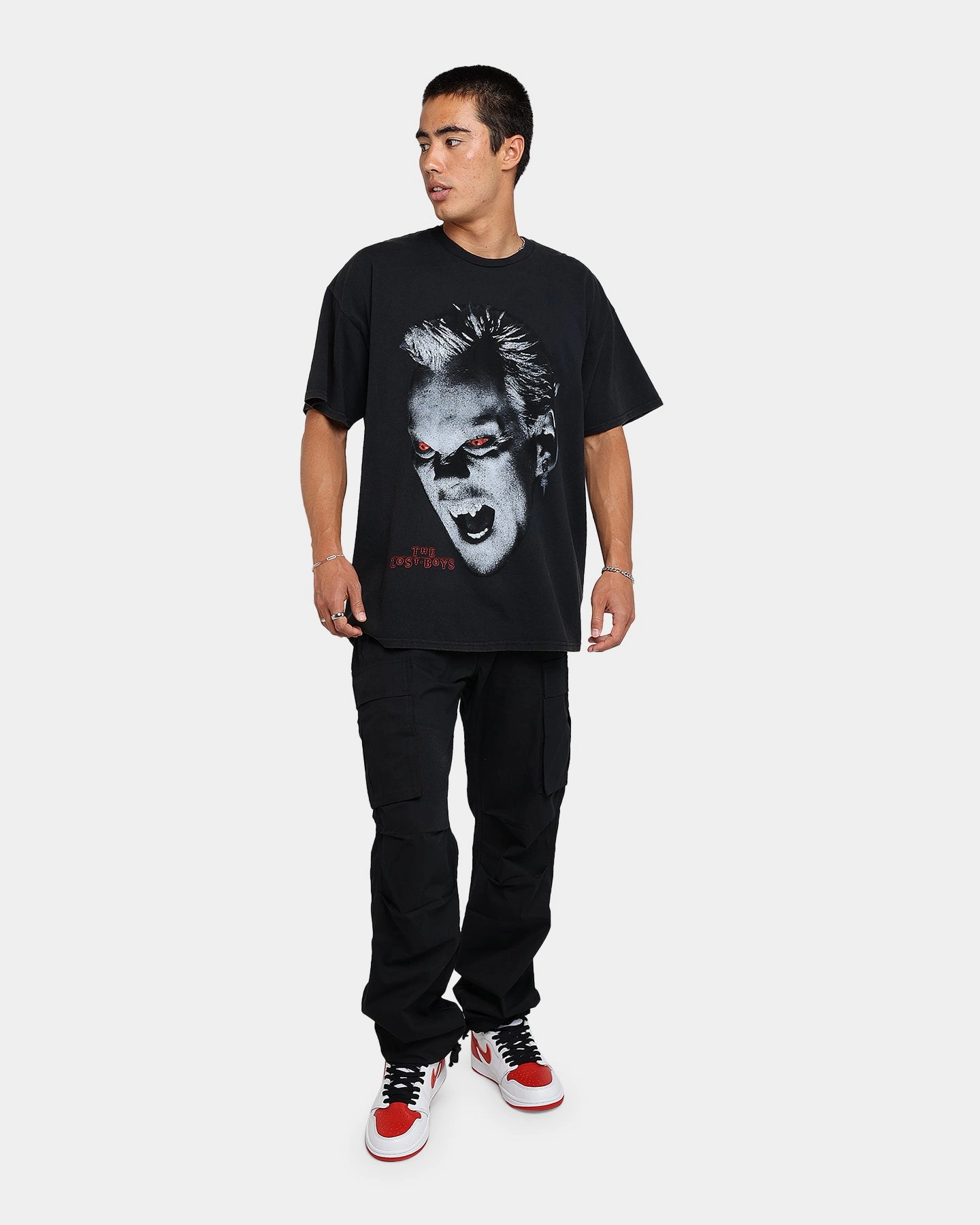 American Thrift X The Lost Boys Lost Boys Premium Vintage T-Shirt Black Wash