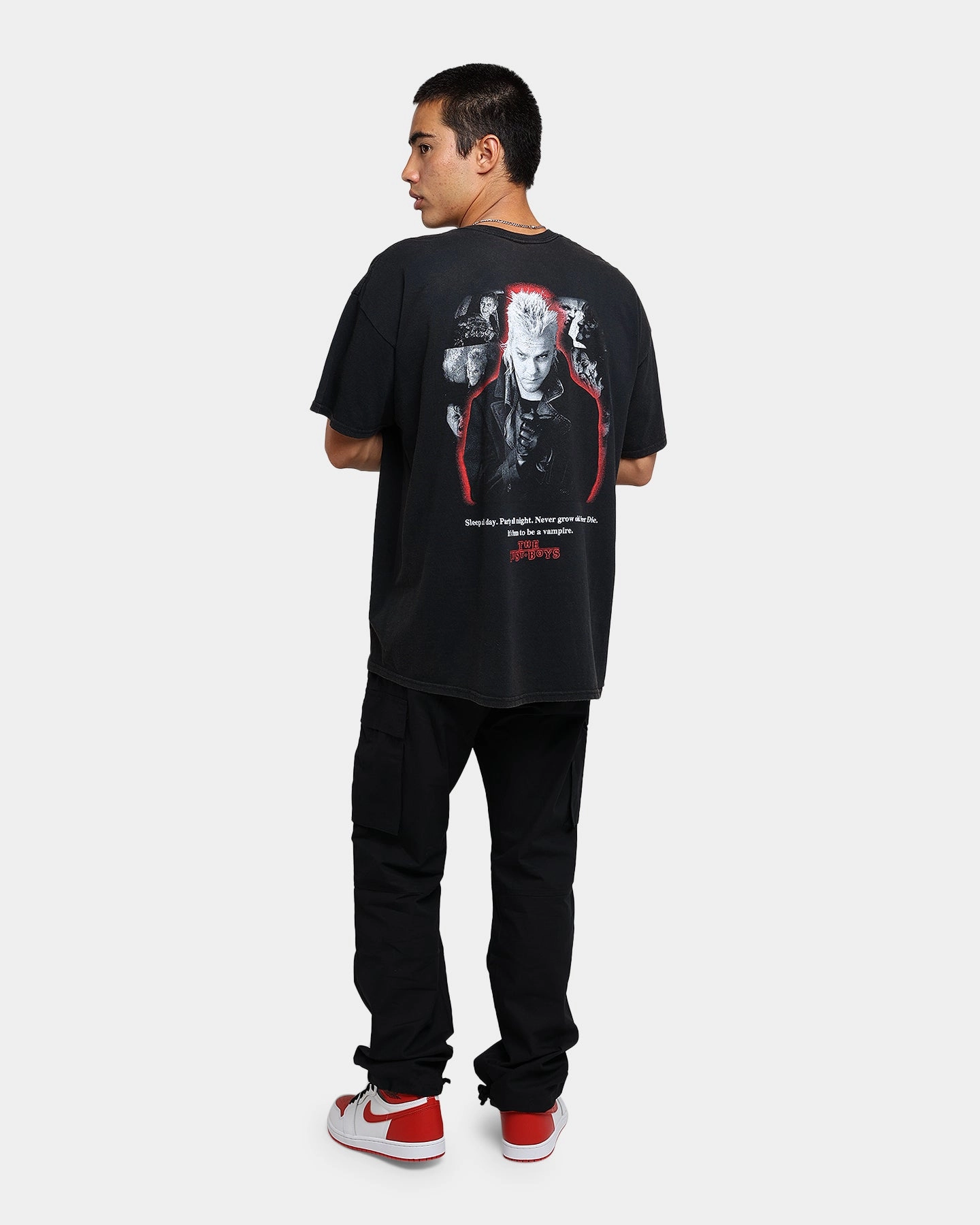 American Thrift X The Lost Boys Lost Boys Premium Vintage T-Shirt Black Wash