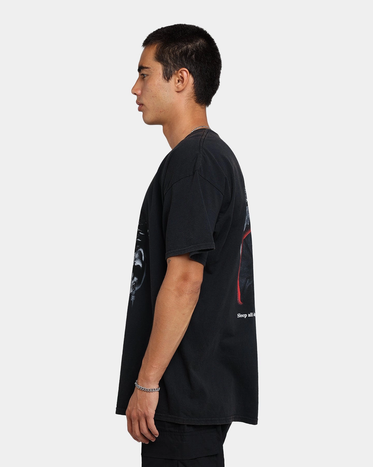 American Thrift X The Lost Boys Lost Boys Premium Vintage T-Shirt Black Wash