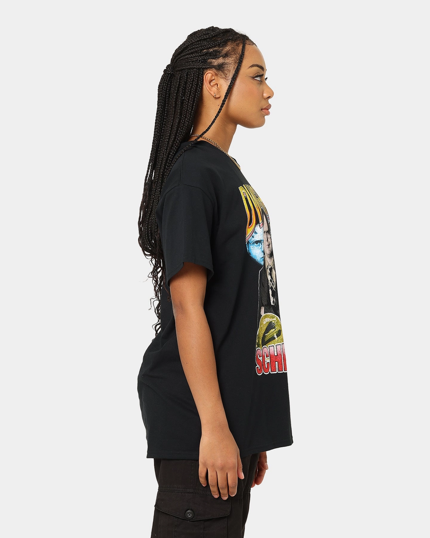 American Thrift X The Office Dwight Vintage T-Shirt Black