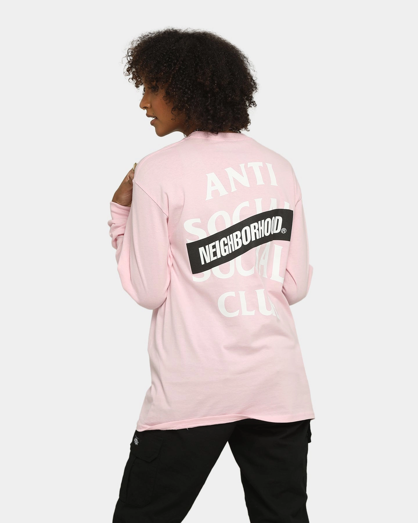 Anti Social Social Club AW05 Long Sleeve T-Shirt Pink