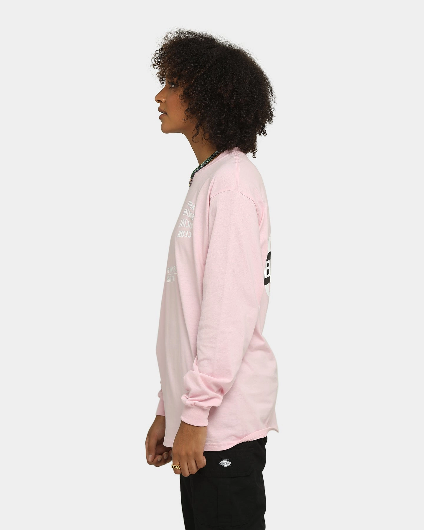 Anti Social Social Club AW05 Long Sleeve T-Shirt Pink
