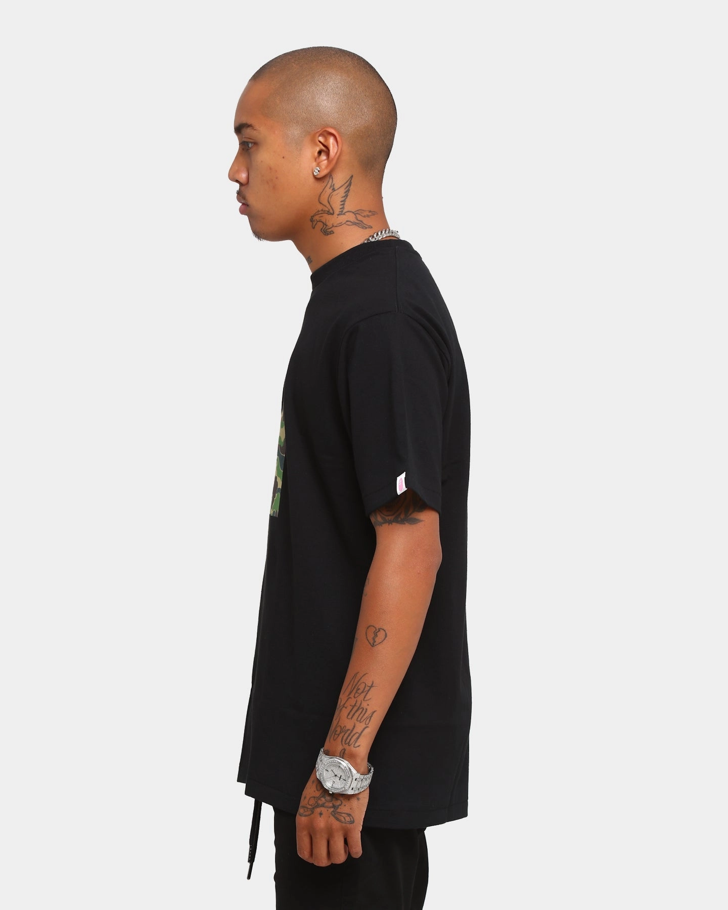 Anti Social Social Club BAPE x ASSC Camo Box T-Shirt Black/Green