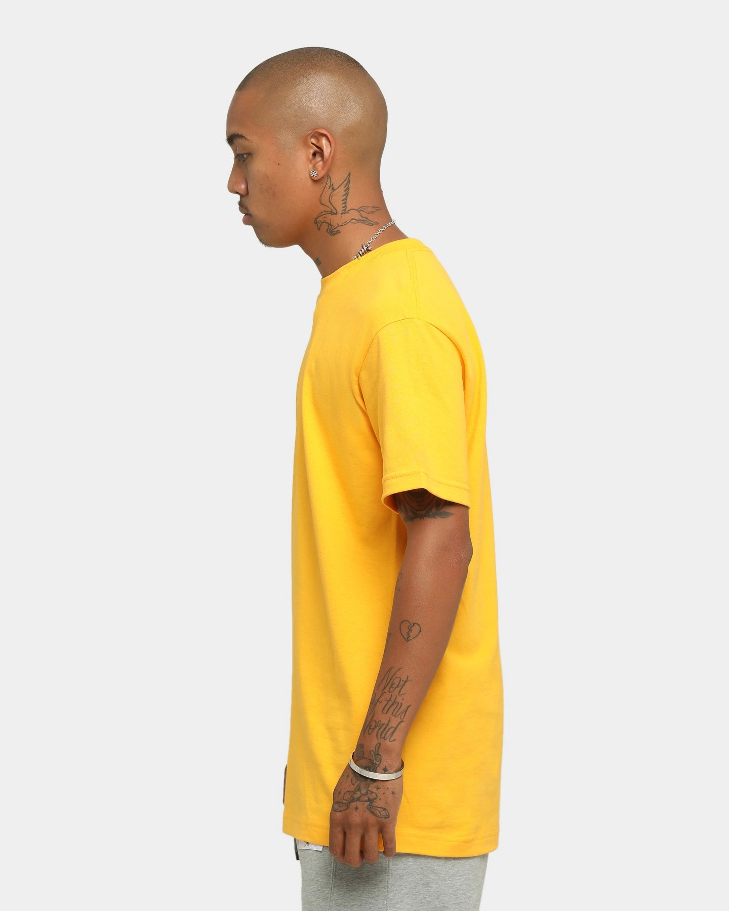 Anti Social Social Club Cactus Plant Flea Market X ASSC T-Shirt Yellow