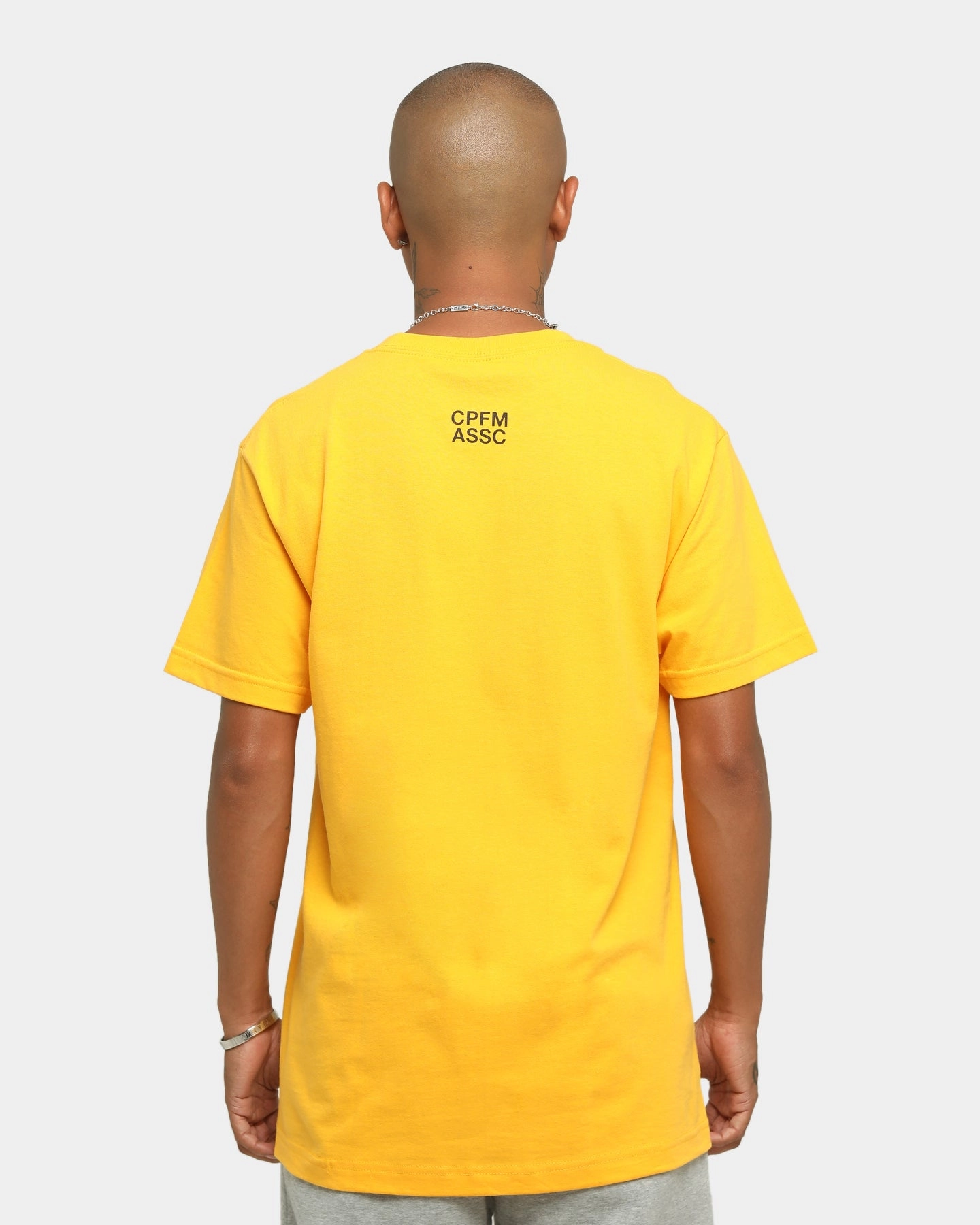 Anti Social Social Club Cactus Plant Flea Market X ASSC T-Shirt Yellow