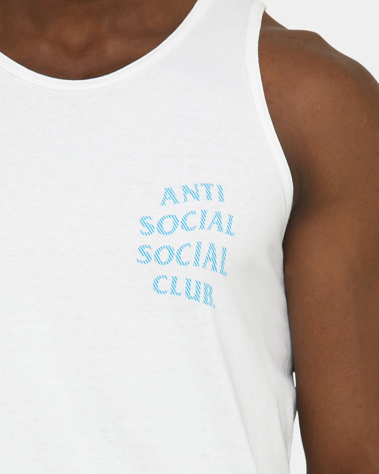 Anti Social Social Club Men's Goodbye Summer Muscle Tank White