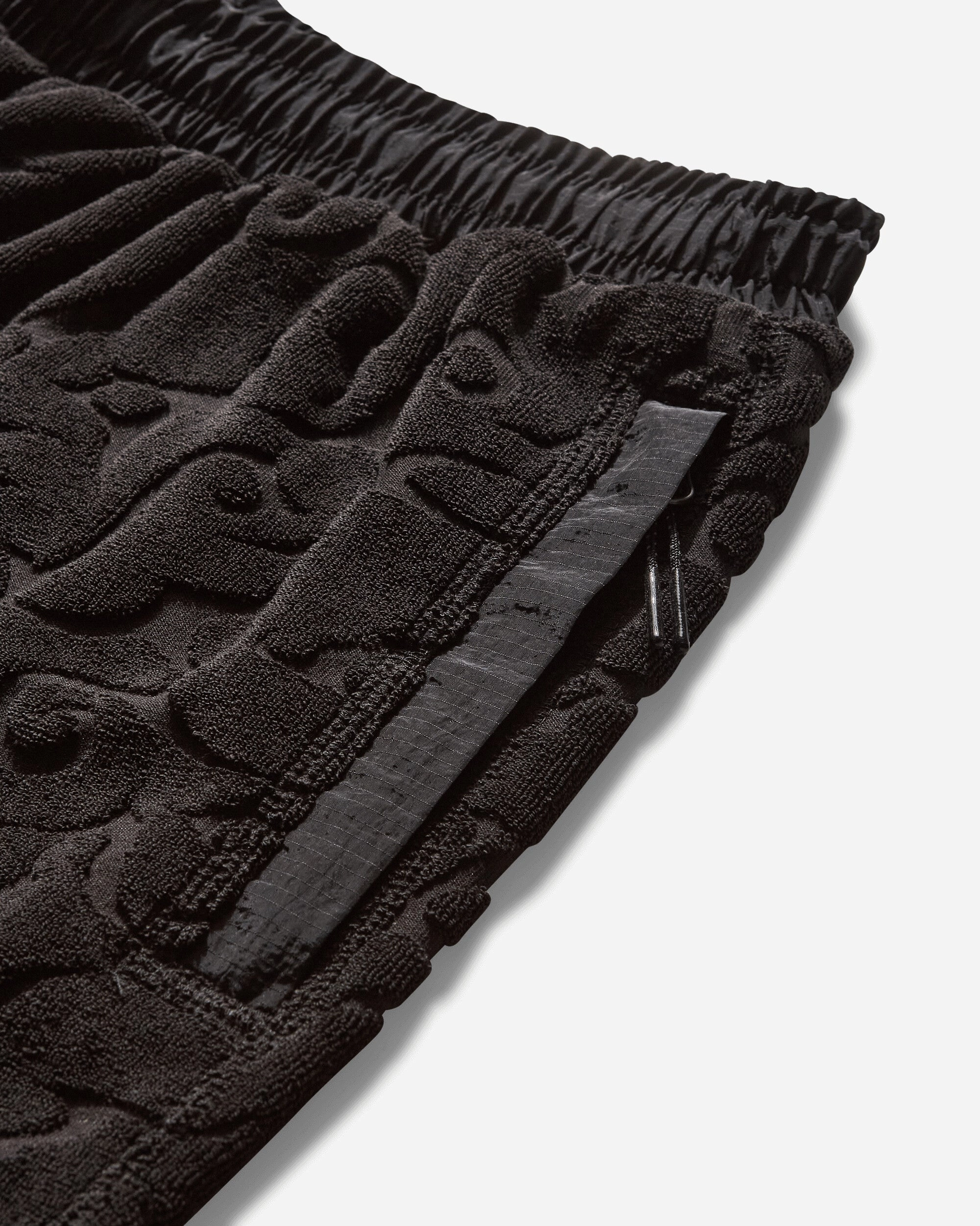 Aries Toweling Shorts Black