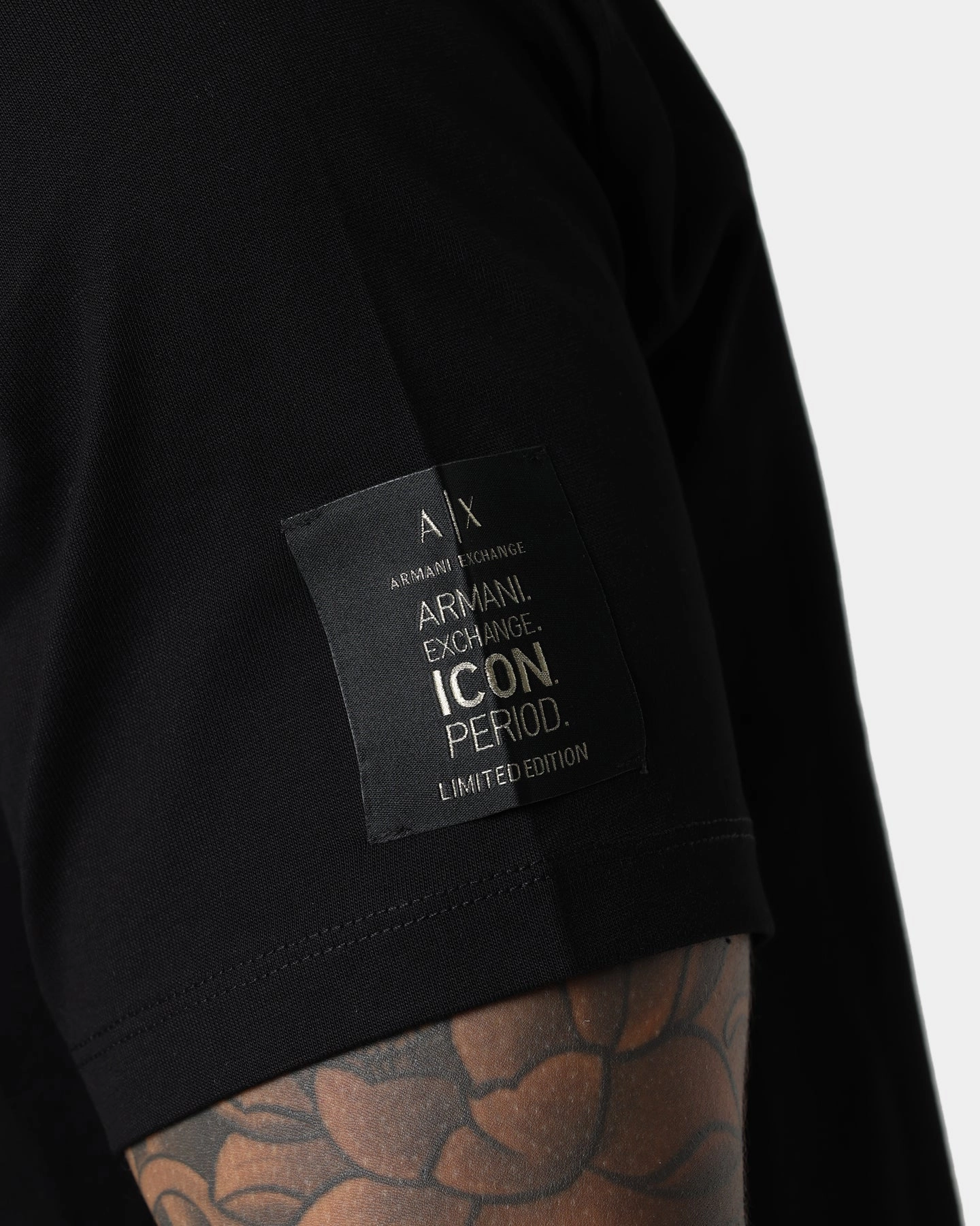 Armani Exchange Logo T-Shirt Black