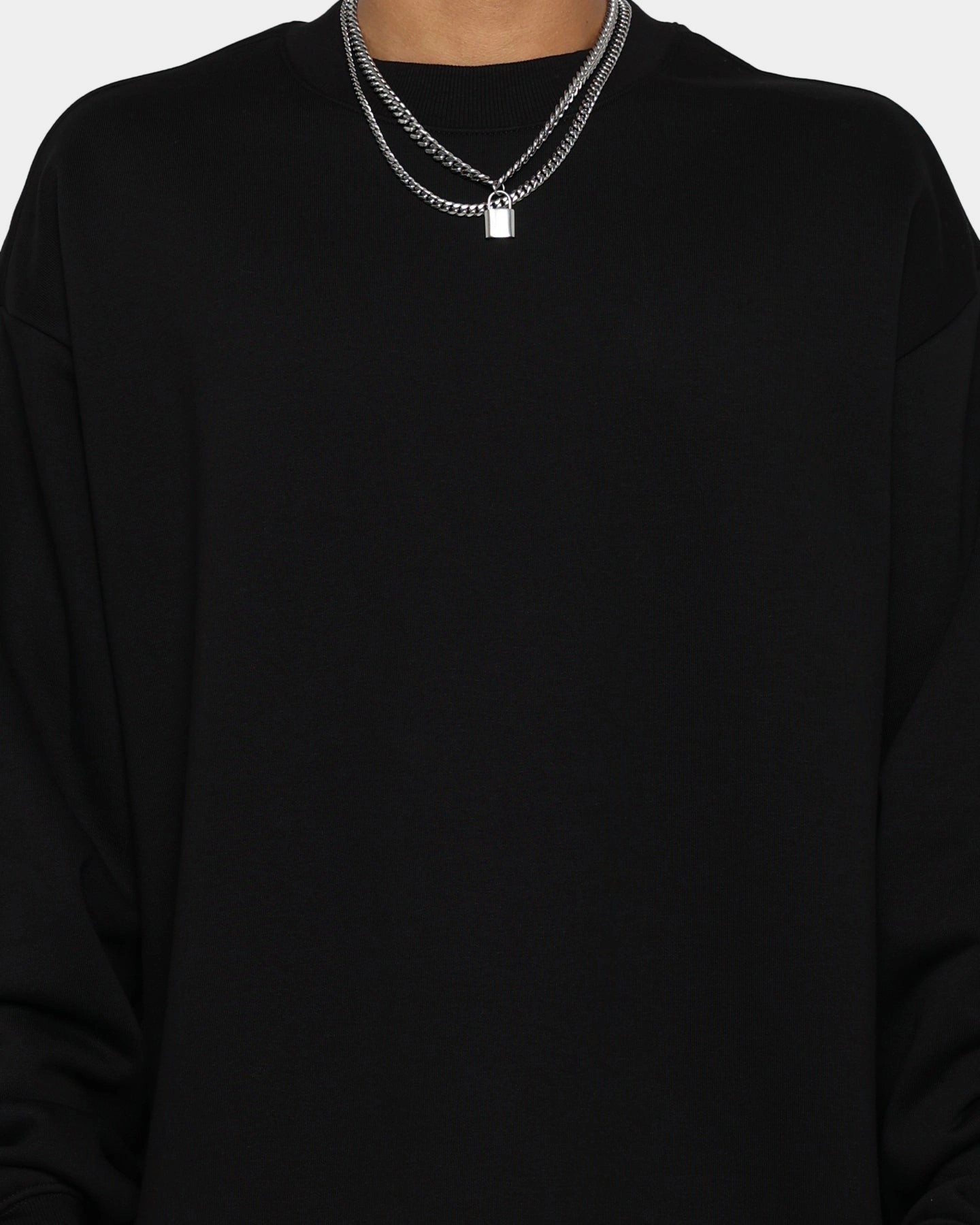 AS Colour Heavy Crewneck Black