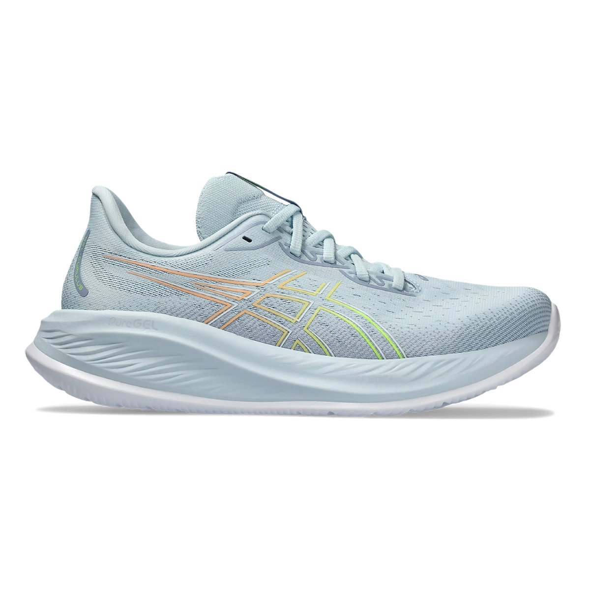 Asics Gel Cumulus 26 - Cool Grey - Safety Yellow