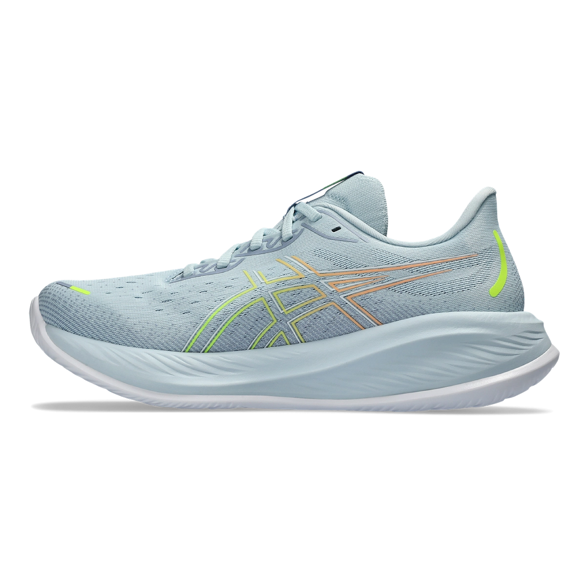 Asics Gel Cumulus 26 - Cool Grey - Safety Yellow
