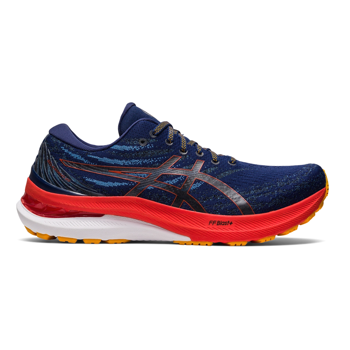 Asics Gel Kayano 29 - Deep Ocean - Cherry Tomato