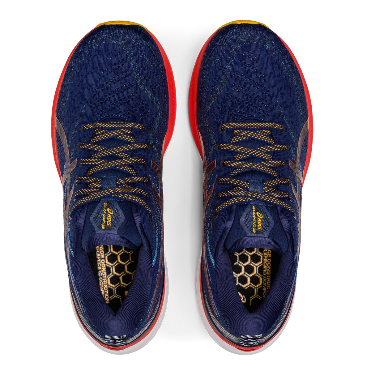 Asics Gel Kayano 29 - Deep Ocean - Cherry Tomato