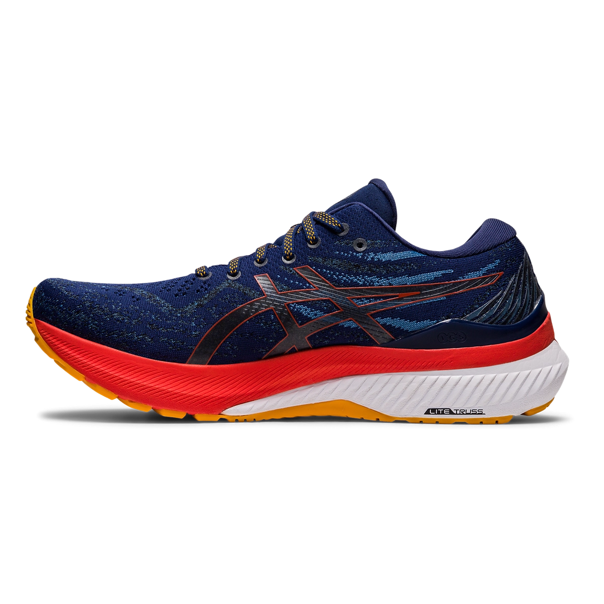 Asics Gel Kayano 29 - Deep Ocean - Cherry Tomato