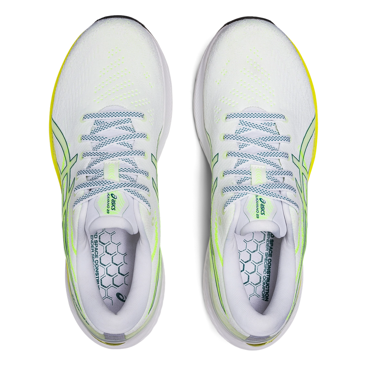 Asics Gel Kayano 29 - White - Velvet Pine