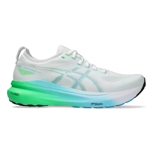 Asics Gel Kayano 31 - White - Bright Cyan