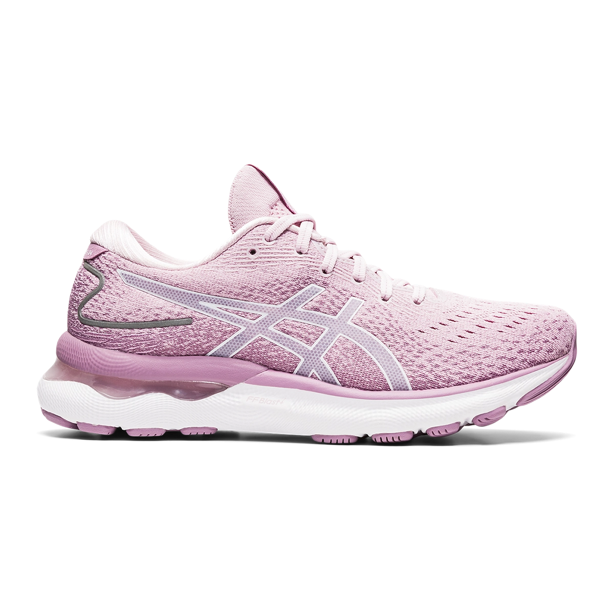 Asics Gel Nimbus 24 - Barely Rose - White
