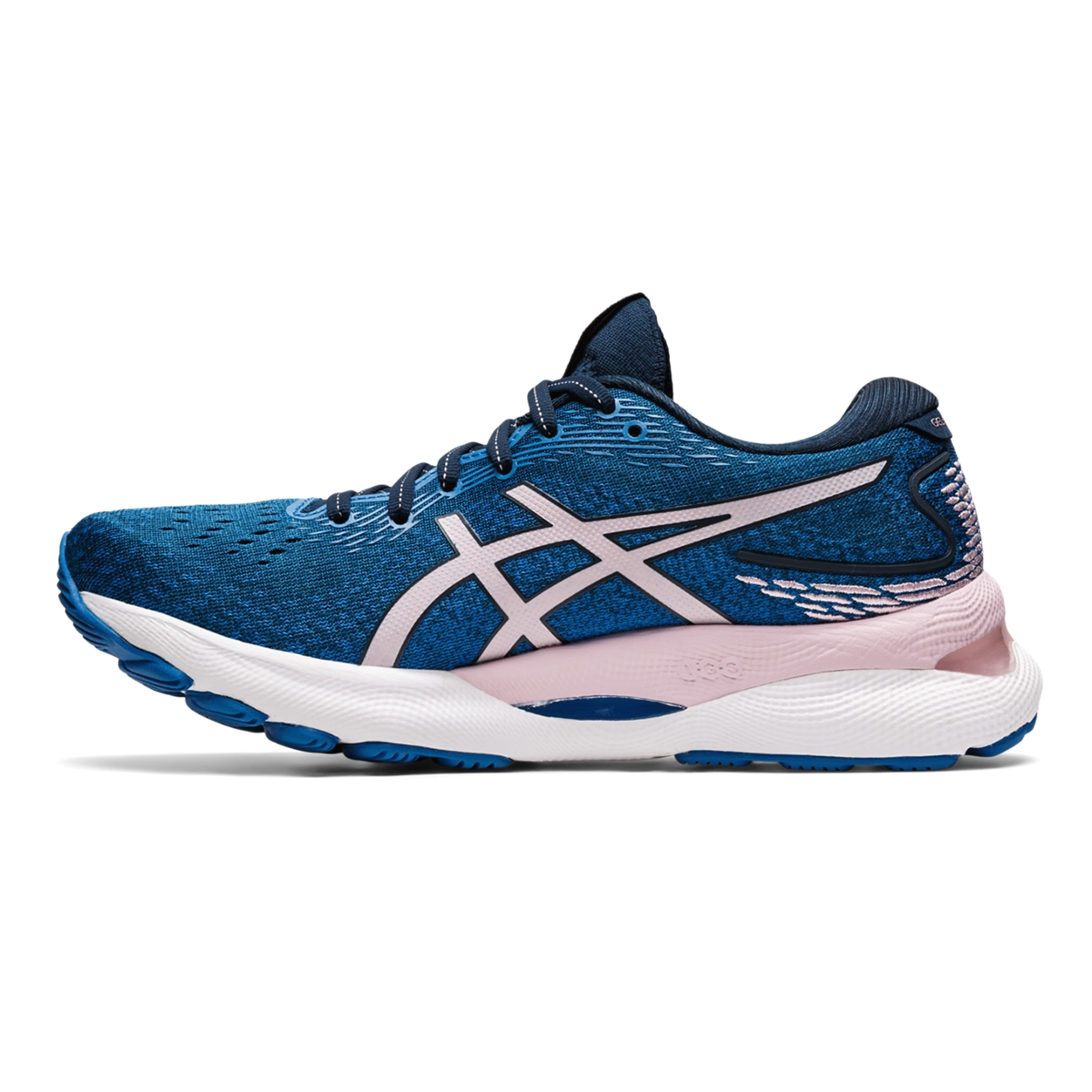Asics Gel Nimbus 24 - French Blue - Barely Rose