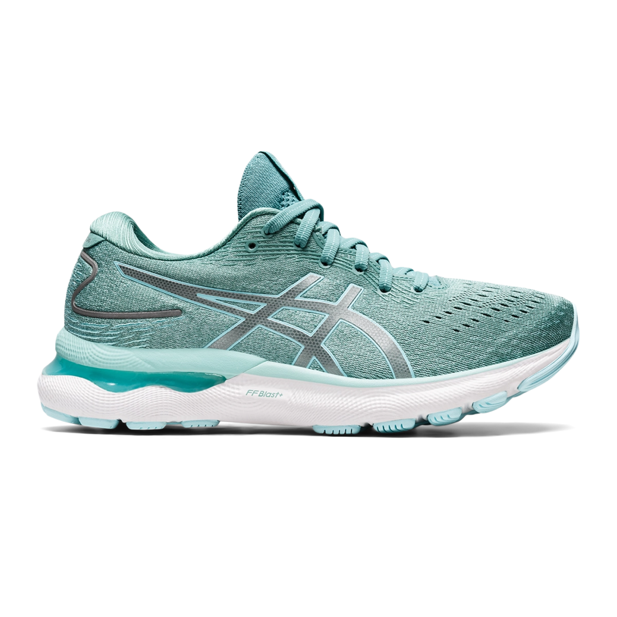 Asics Gel Nimbus 24 - Sage - Clear Blue