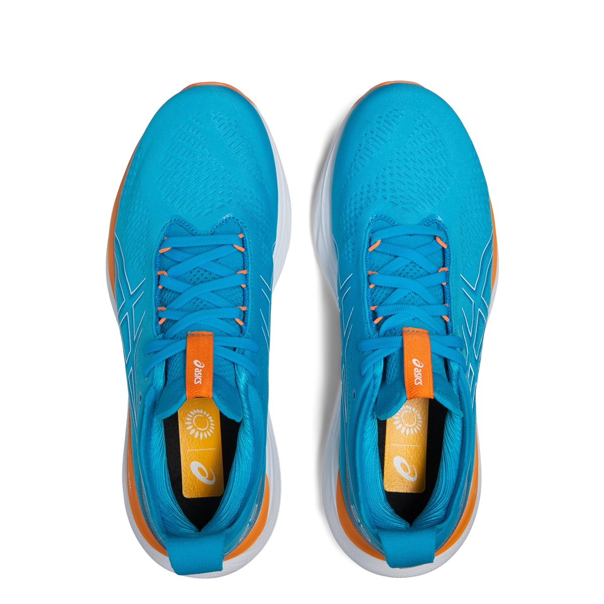 Asics Gel Nimbus 25 - Island Blue - Sun Peach