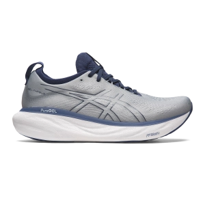 Asics Gel Nimbus 25 - Sheet Rock - Indigo Blue