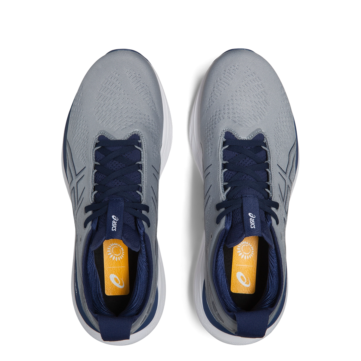 Asics Gel Nimbus 25 - Sheet Rock - Indigo Blue