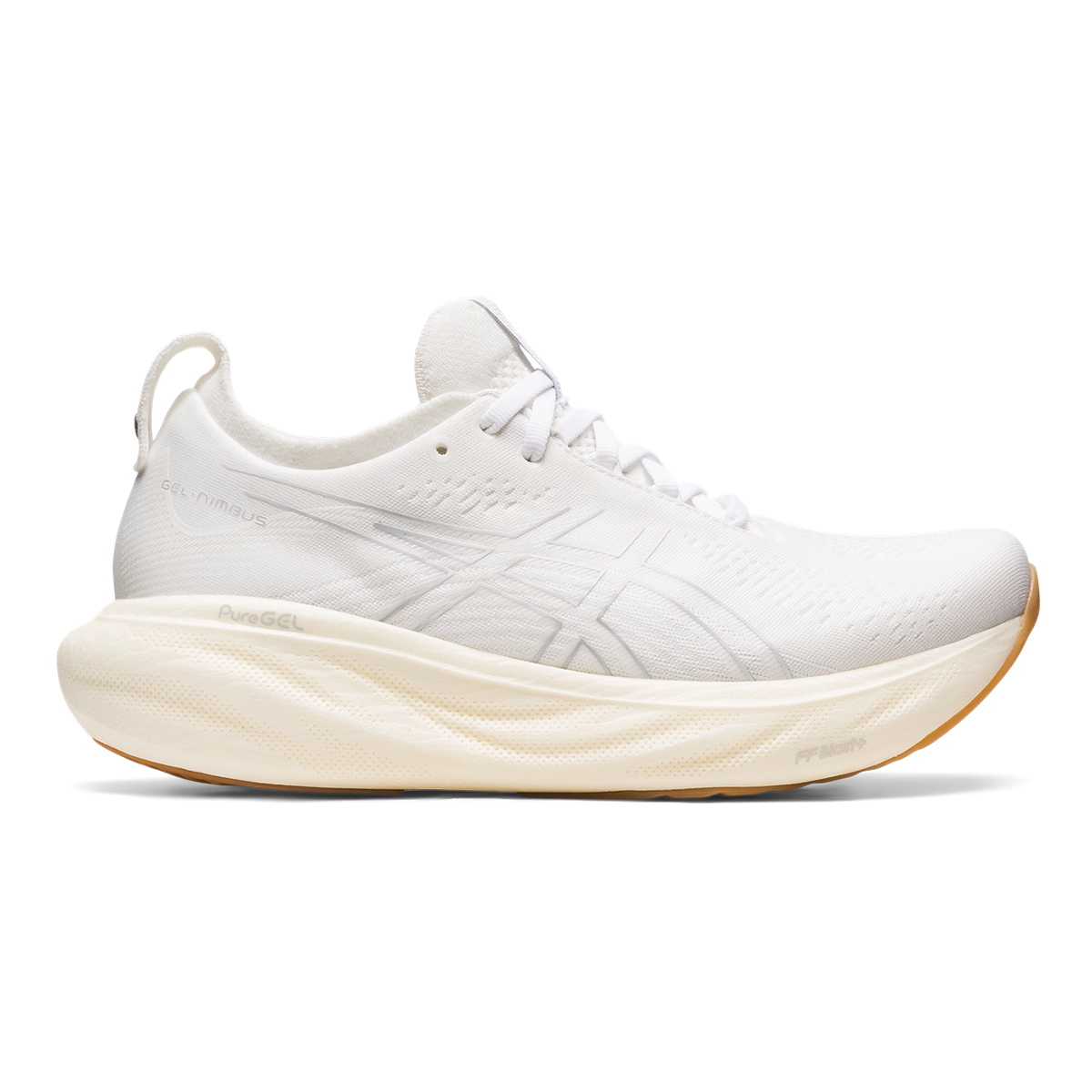 Asics Gel Nimbus 25 - White - White