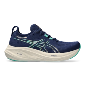 Asics Gel Nimbus 26 - Blue Expanse - Aurora Green
