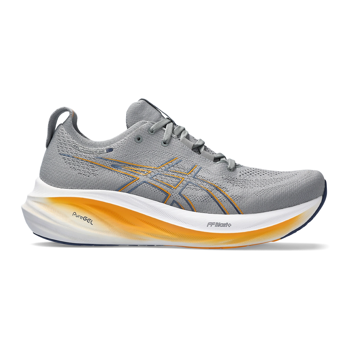 Asics Gel Nimbus 26 - Sheet Rock - Thunder Blue