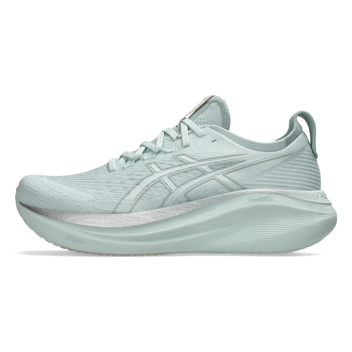 Asics Gel Nimbus 27 Pure Aqua - White