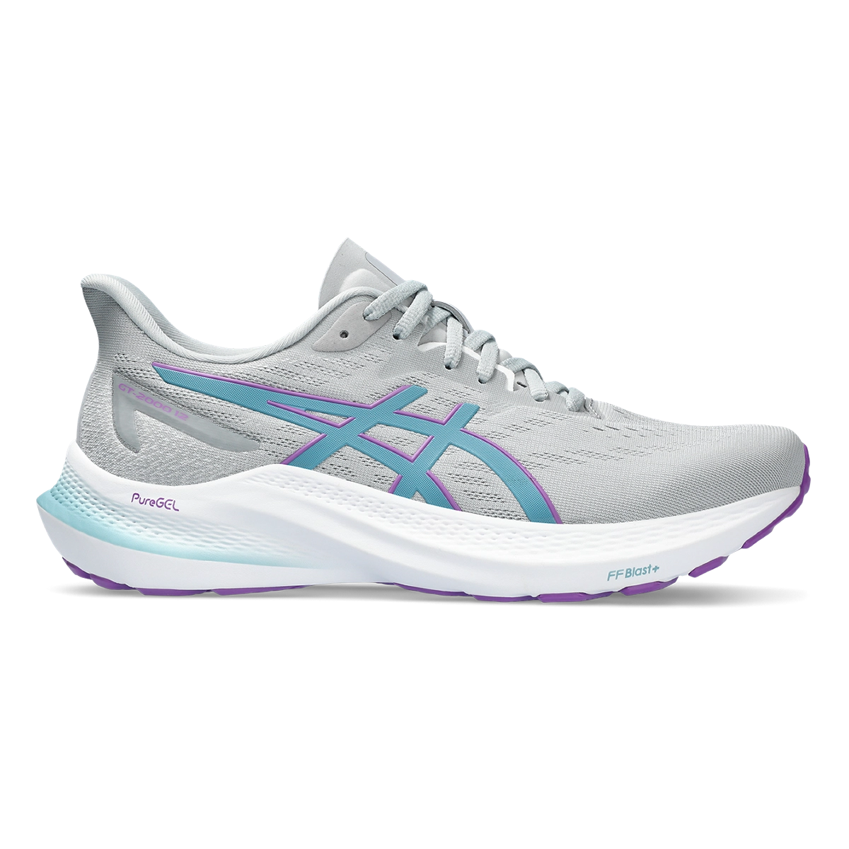 Asics GT 2000 12 - Piedmont Grey - Gris Blue