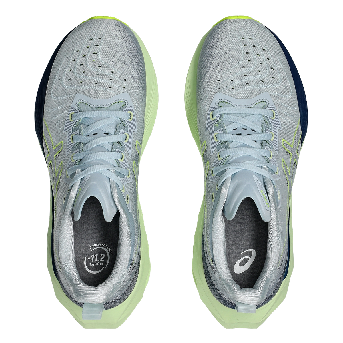 Asics Novablast 4 - Cool Grey - Blue Expanse
