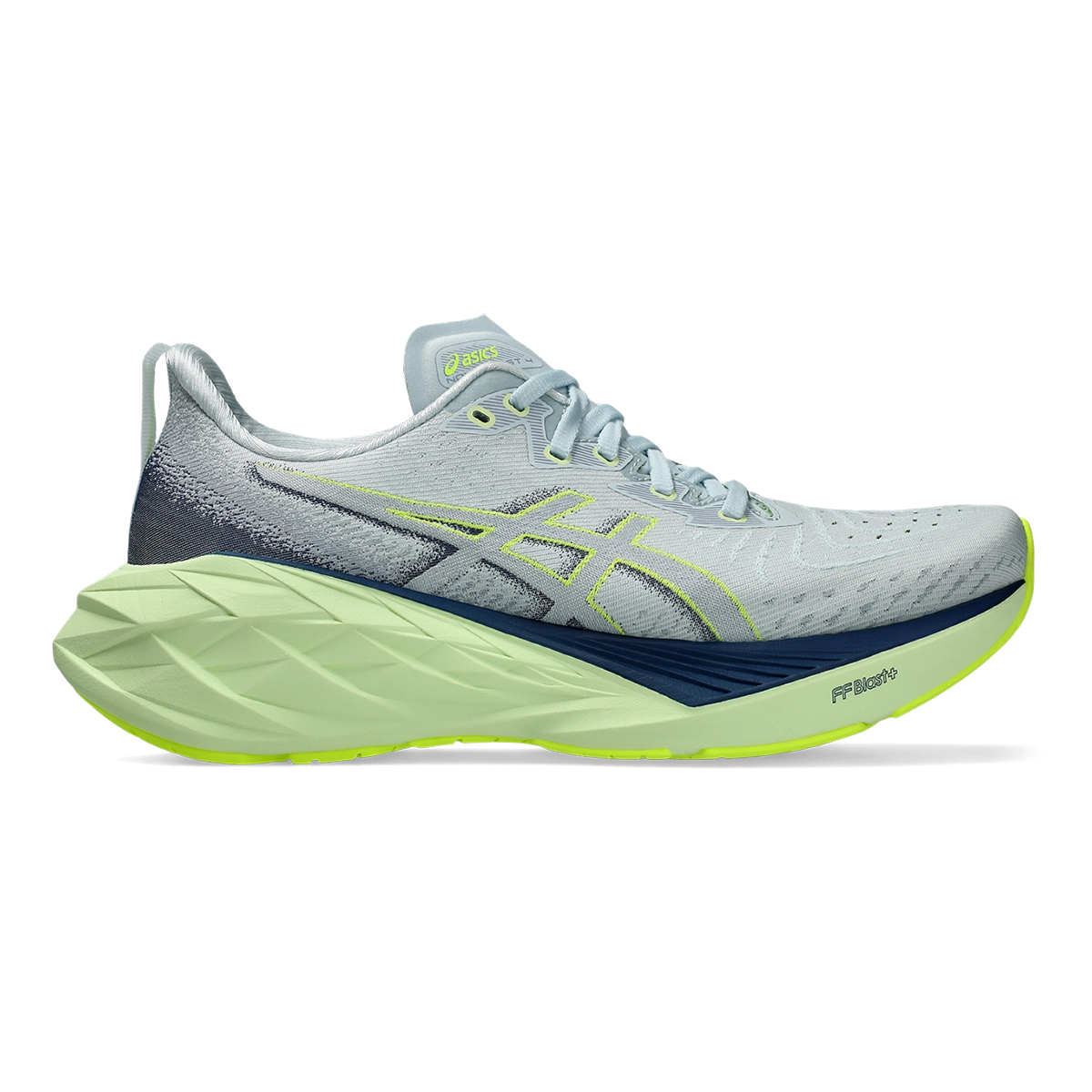 Asics Novablast 4 - Cool Grey - Blue Expanse