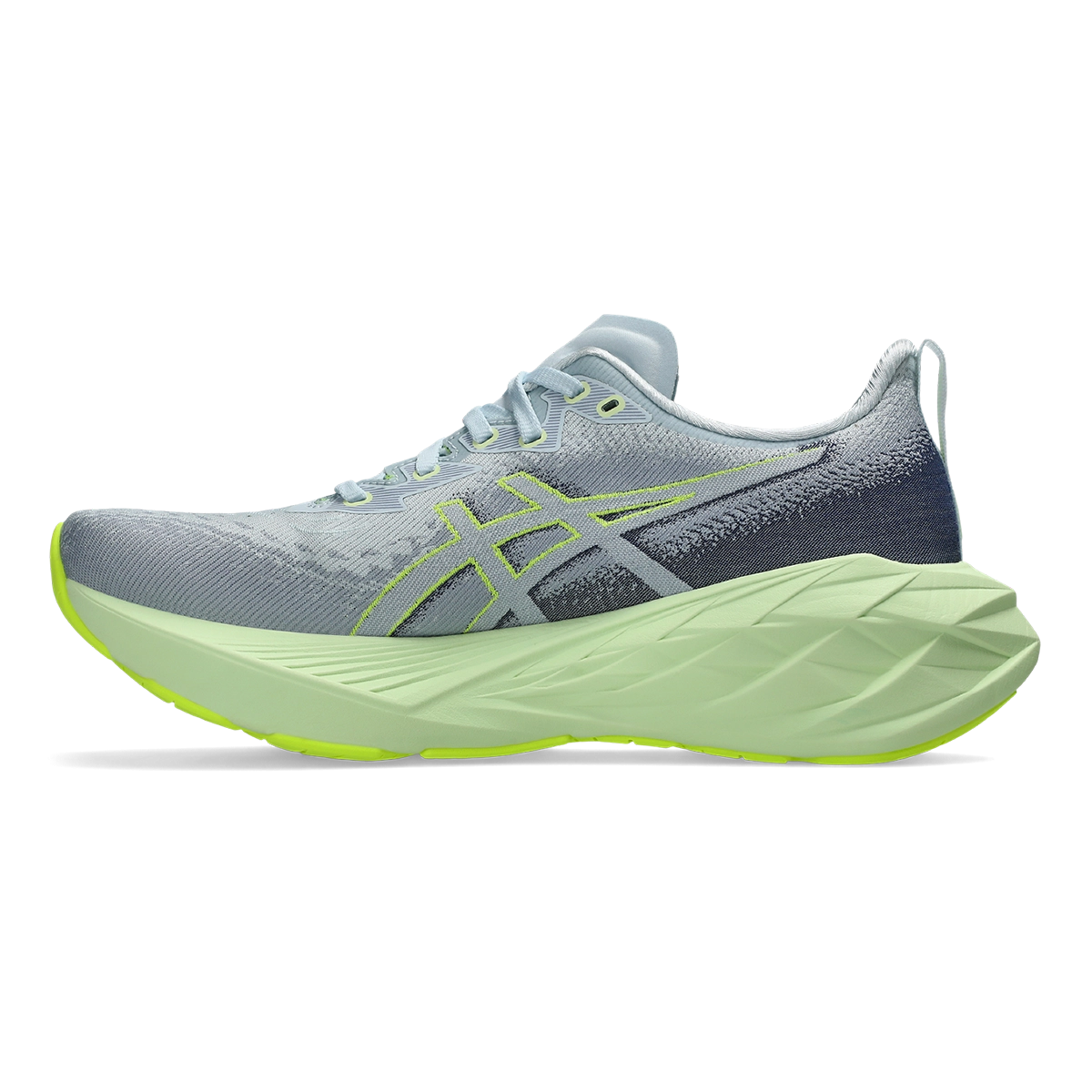Asics Novablast 4 - Cool Grey - Blue Expanse