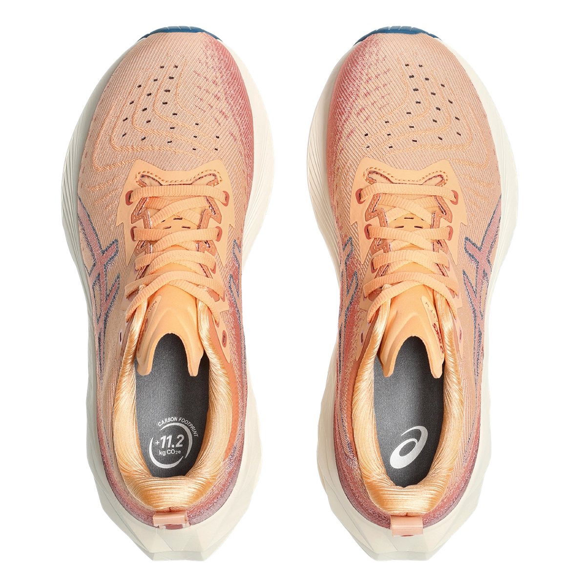 Asics Novablast 4 - Faded Orange - Deep Red