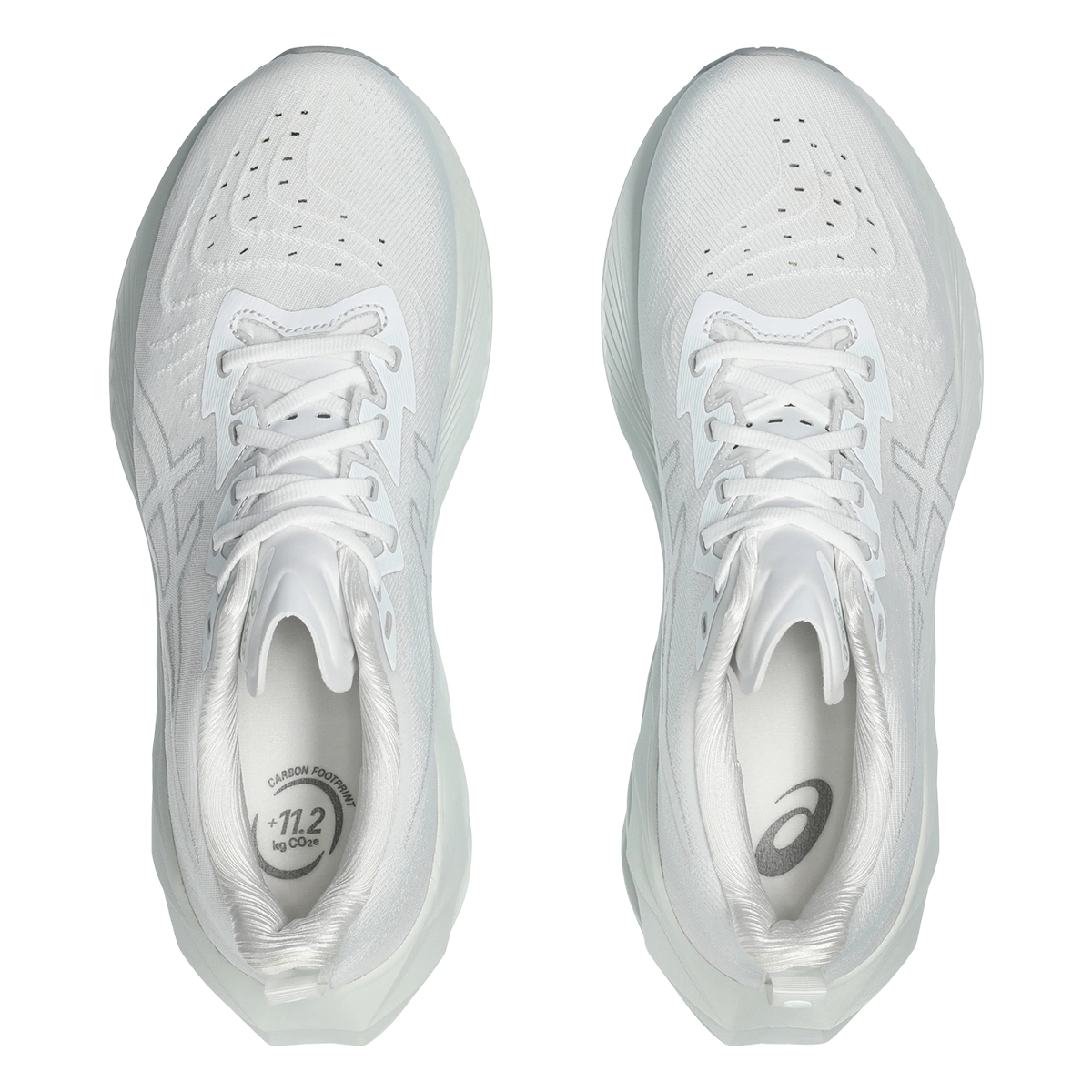 Asics Novablast 4 - White - Pale Mint