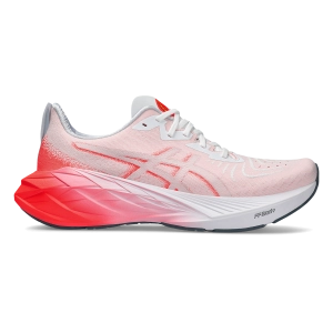 Asics Novablast 4 - White - Sunrise Red