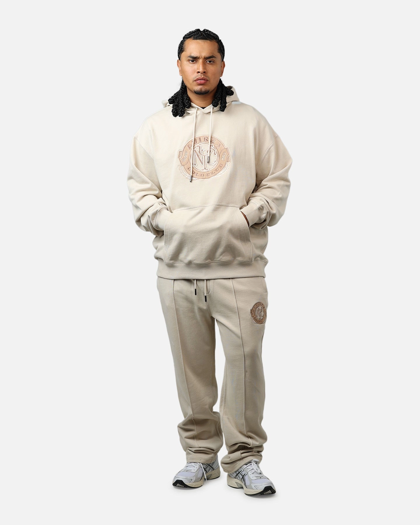 Avirex Gold Club Hoodie Birch