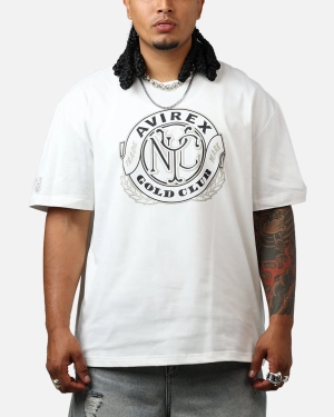 Avirex Gold Club T-Shirt Birch